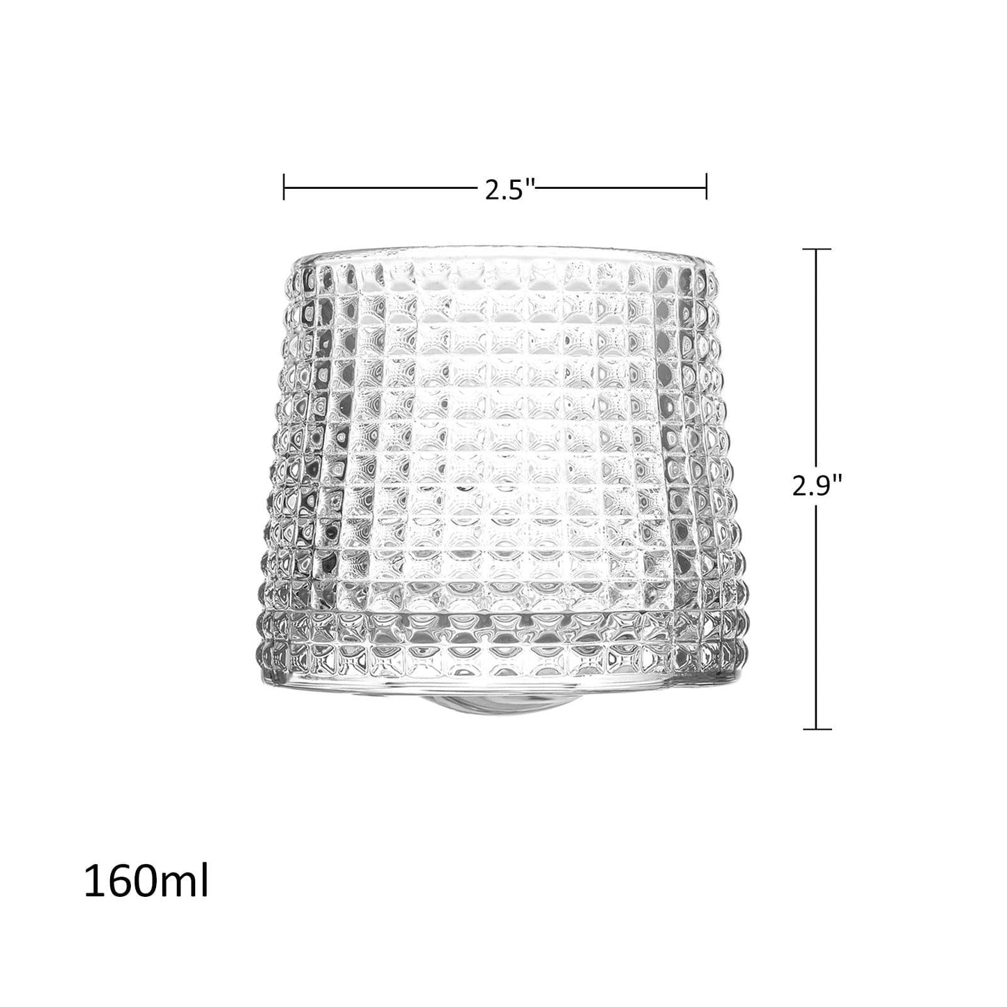 Drehbares Whiskey Tumbler Set