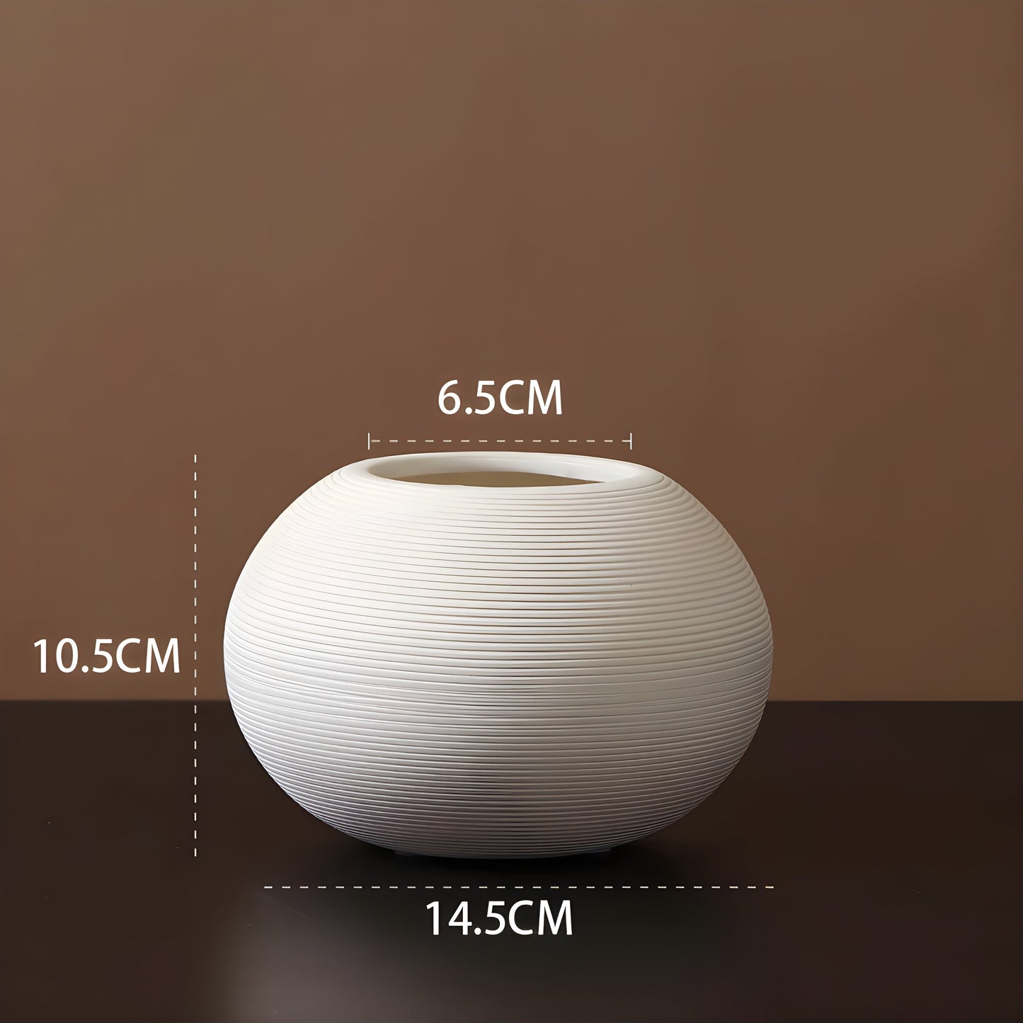 Minimalistische Handgefertigte Keramische Zen-Vase