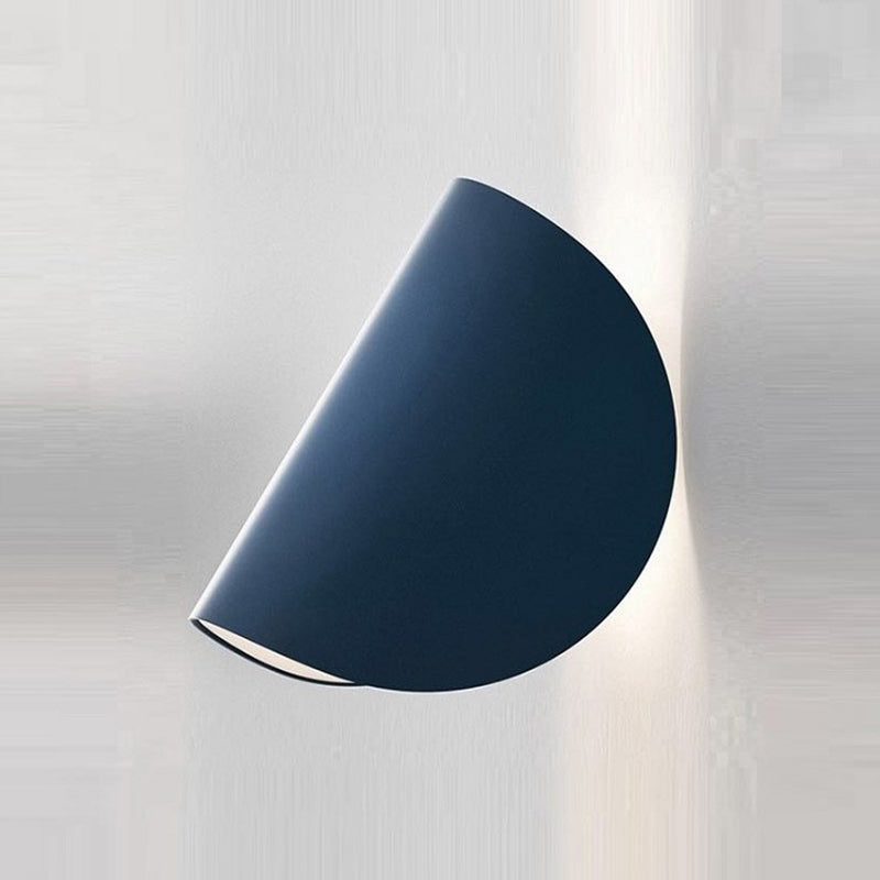 Eveline Modern Geometric LED 4 Color Wall Light Indoor/Outdoor Metal