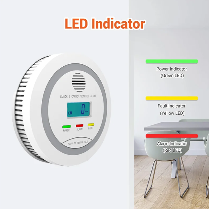 Frendorf | 2-in-1 Rauch- & Kohlenmonoxidmelder