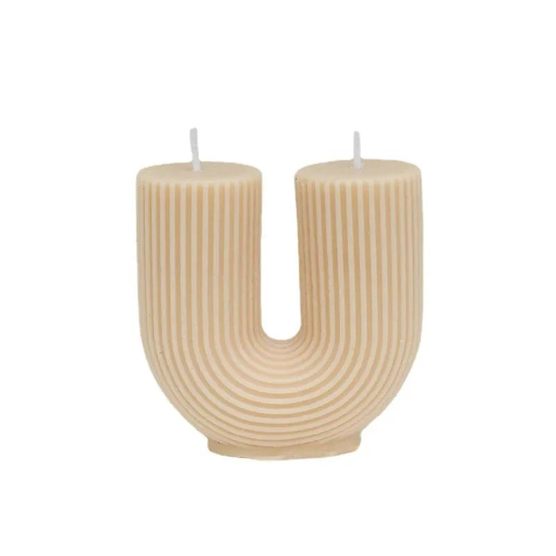 Aromatherapie Duftende U-förmige Kerze