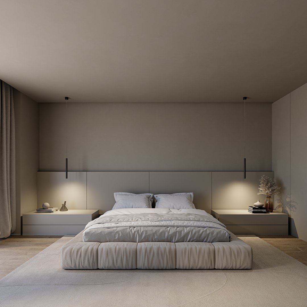 Frendorf | RayAura Minimalistische LED Pendelleuchte | Modernes Design | Elegante Deckenlampe für Wohnzimmer & Büro