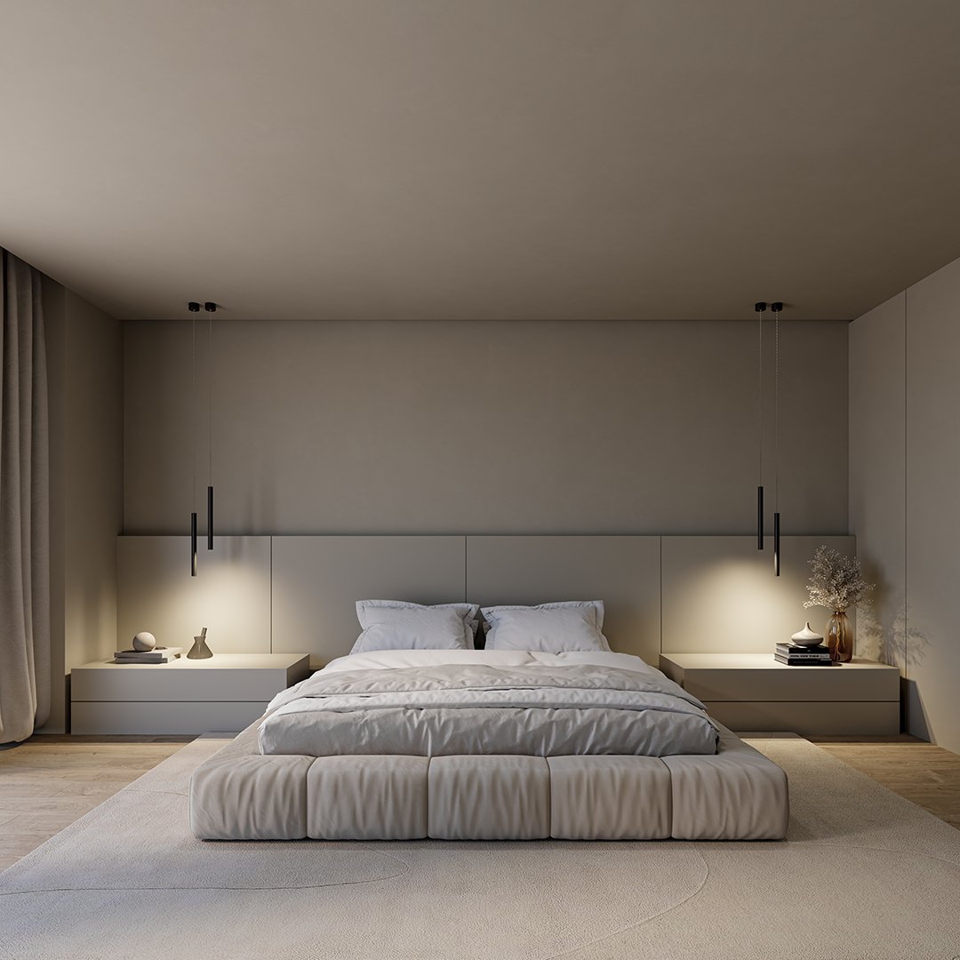 Frendorf | RayAura Minimalistische LED Pendelleuchte | Modernes Design | Elegante Deckenlampe für Wohnzimmer & Büro