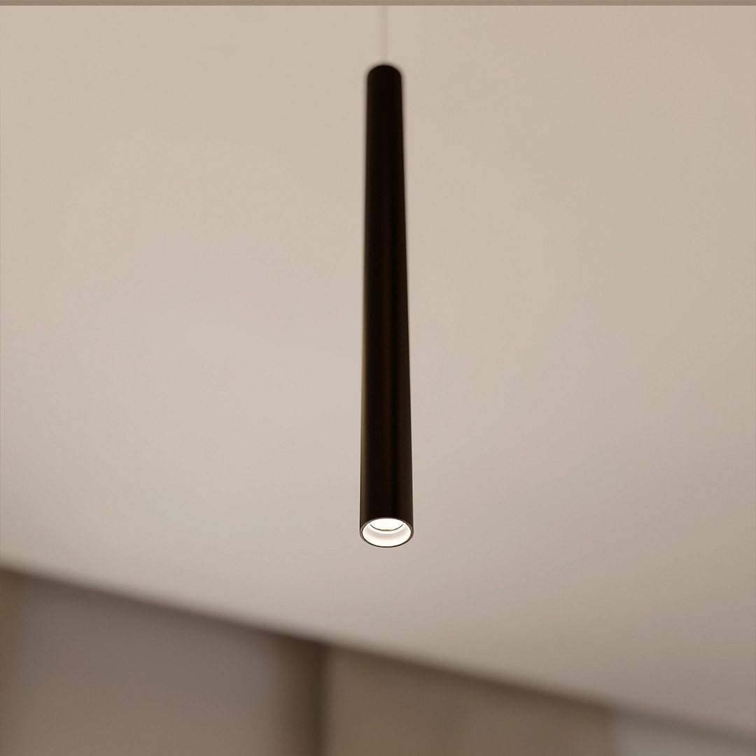 Frendorf | RayAura Minimalistische LED Pendelleuchte | Modernes Design | Elegante Deckenlampe für Wohnzimmer & Büro