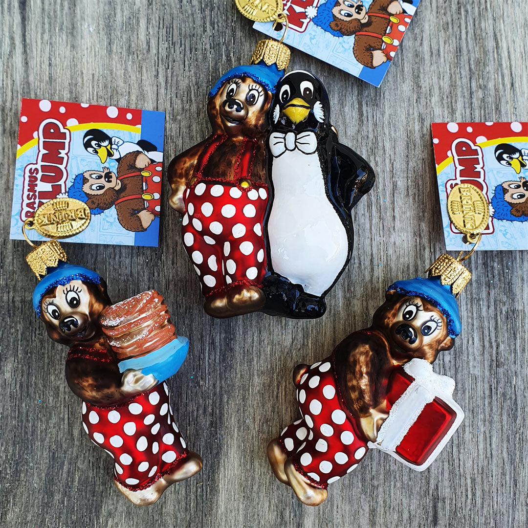 Brink Nordic - Petzi - Ramus Klump mit einem Geschenk