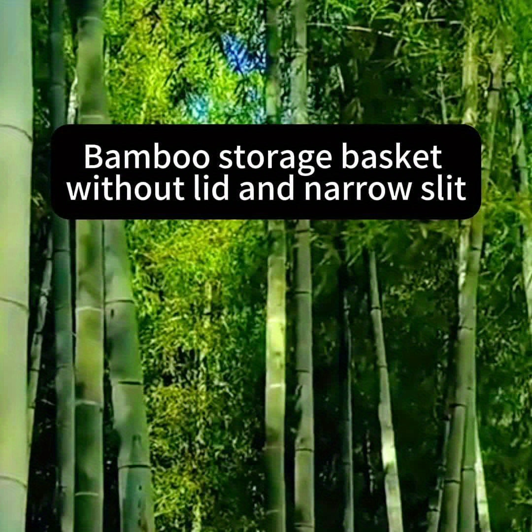 Frendorf | Bambus Geflochtene Aufbewahrungskorb - Durable und Praktisch für Jedes Zimmer