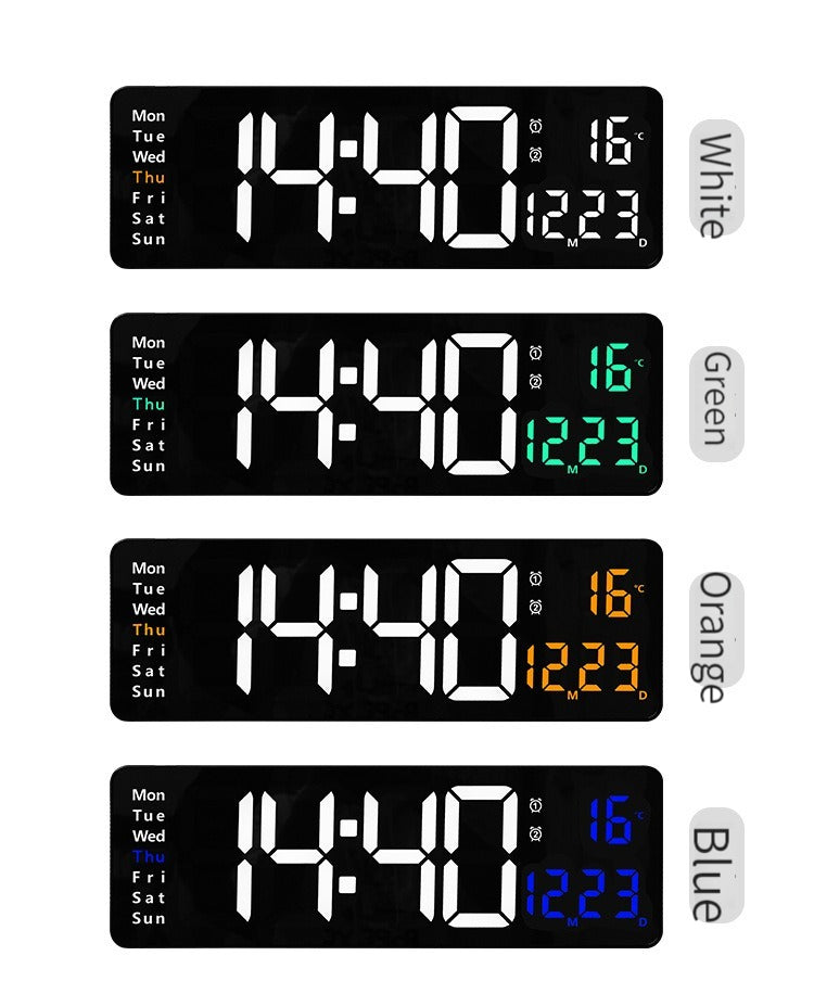 Nordic Digitaluhr 16 Zoll Display