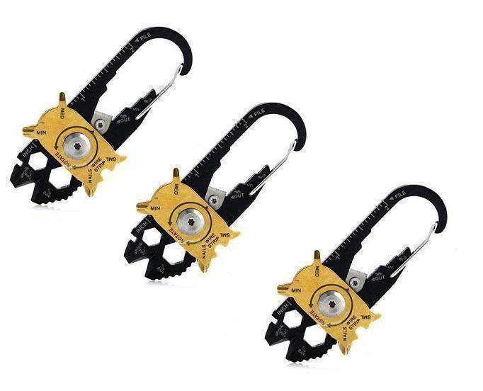 Frendorf | 20 in 1 Edelstahl Schlüsselanhänger Multifunktionswerkzeug