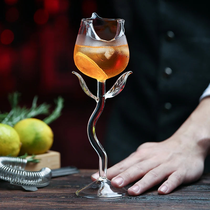 Frendorf | 2Stück Rosenförmige Weingläser