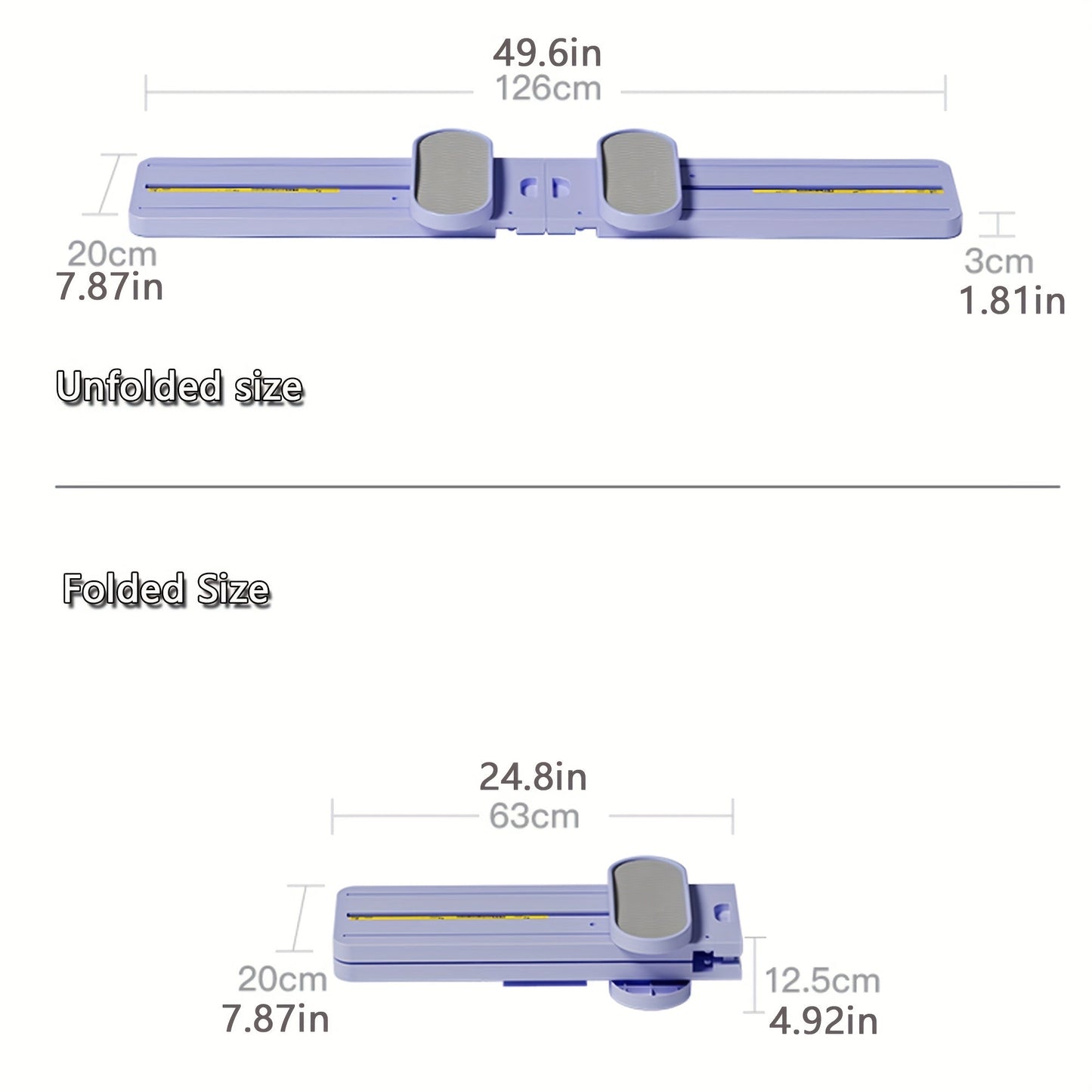 Frendorf | 2-in-1 Multifunktionales Pilates Board – Effizient für Yoga und Fitness