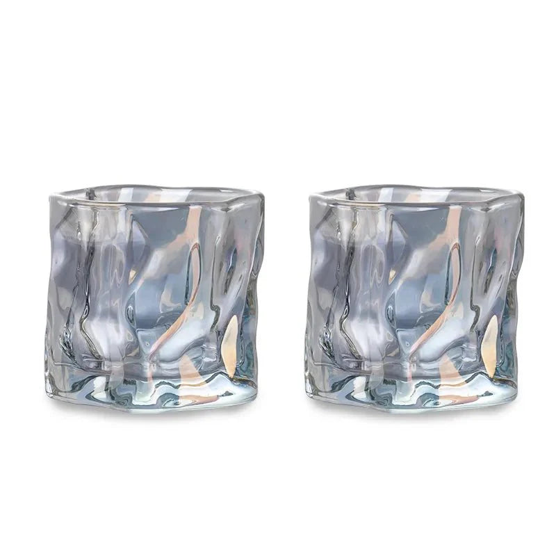 Elegantes Glacier Ripple Whisky Glas