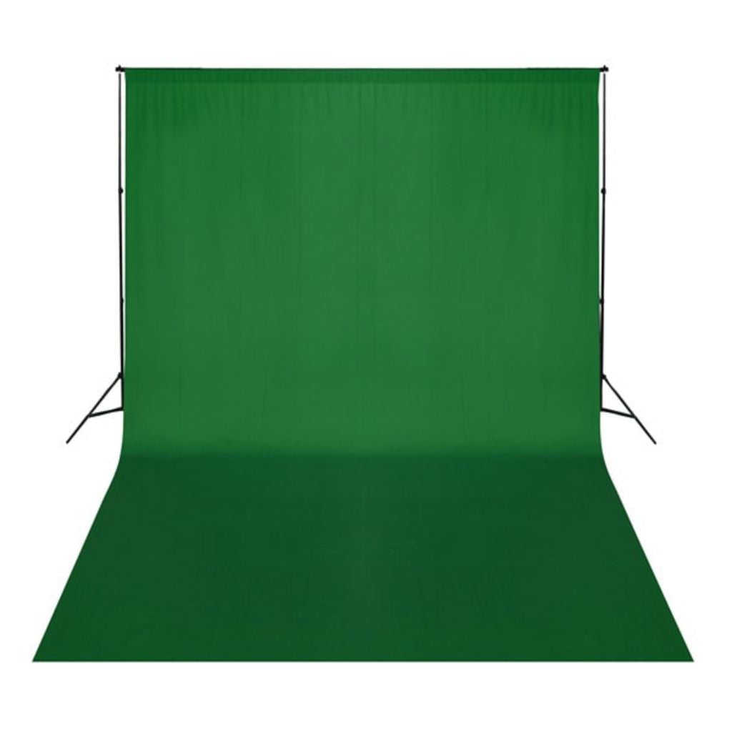 Grüner Hintergrund 500 x 300 cm. Chroma Key