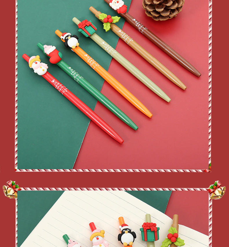 Frendorf | 0.5mm Süß Kawaii Donut fancy Kunststoff Gelstift