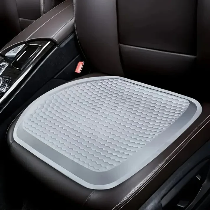 Frendorf | Autositzkissen mit atmungsaktivem Kühlgel - Universal und multifunktional, bietet Druckentlastung für Rücken- und Steißbeinschmerzen