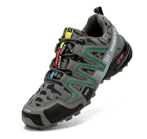 Frendorf | Gipfelstürmer Wanderstiefel in Blau und Grün