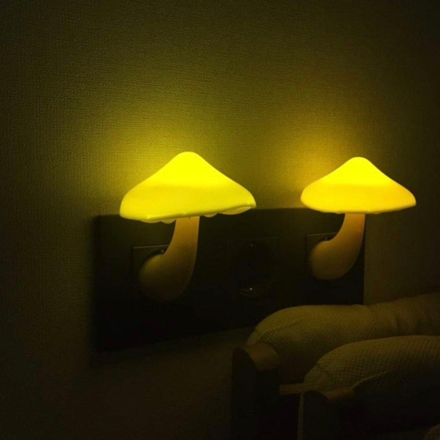 Pilz Wandlampe