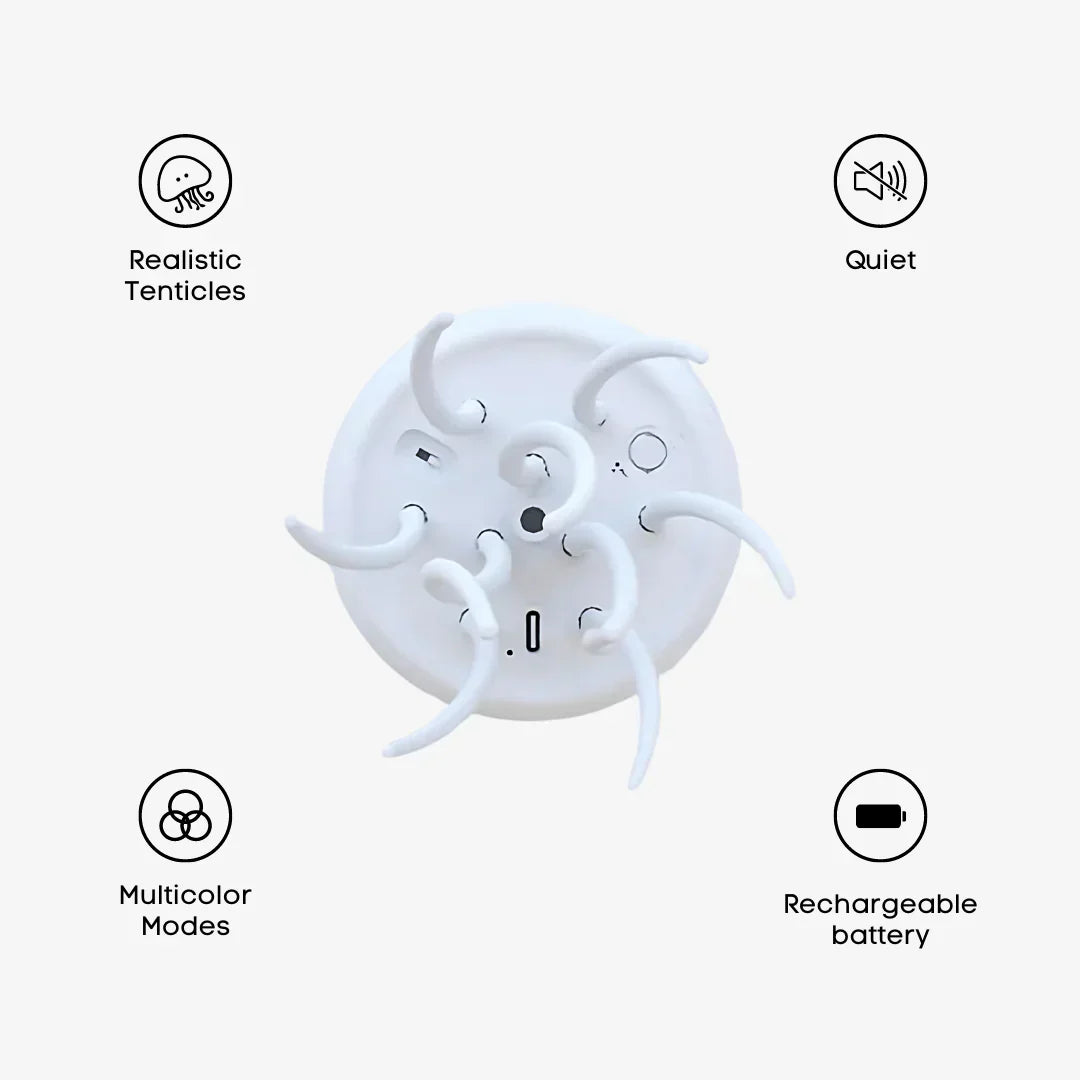 Frendorf Original JellyBeat | Smarte bunte LED tanzende Quallenlampe