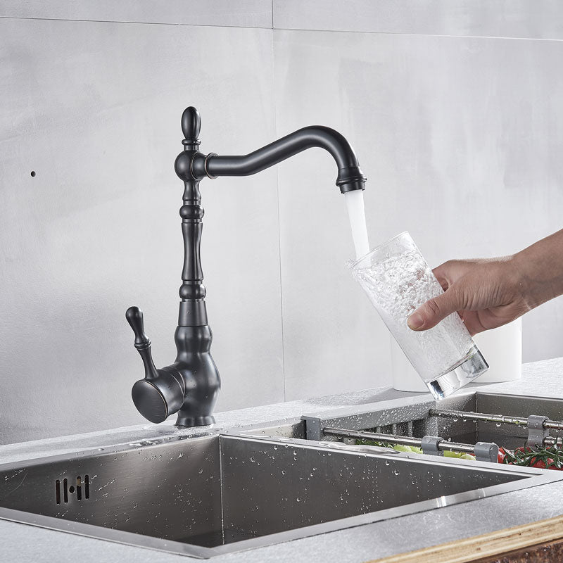 Frendorf | Küchenarmaturen Kalt Warm Küchenmischbatterie Einhebelmischbatterie