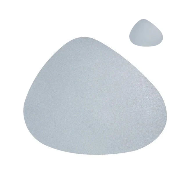 Pebble Platzmatte und Untersetzer