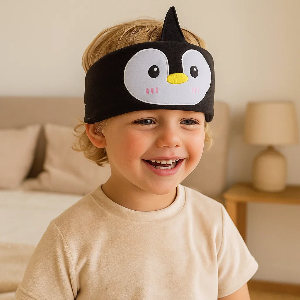 Frendorf | 2in1 Angenehme Bluetooth Kopfhörer und Schlafmaske für Kinder