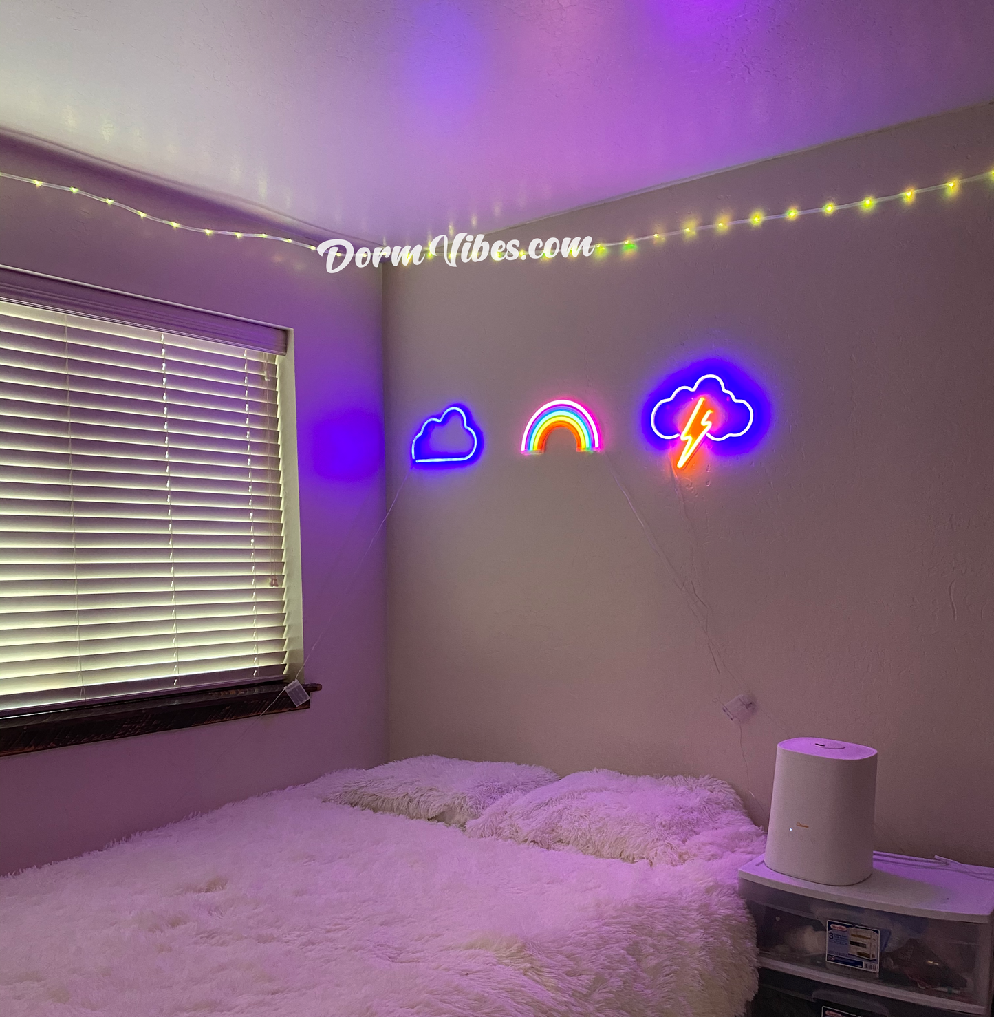 Neon Regenbogen Schild