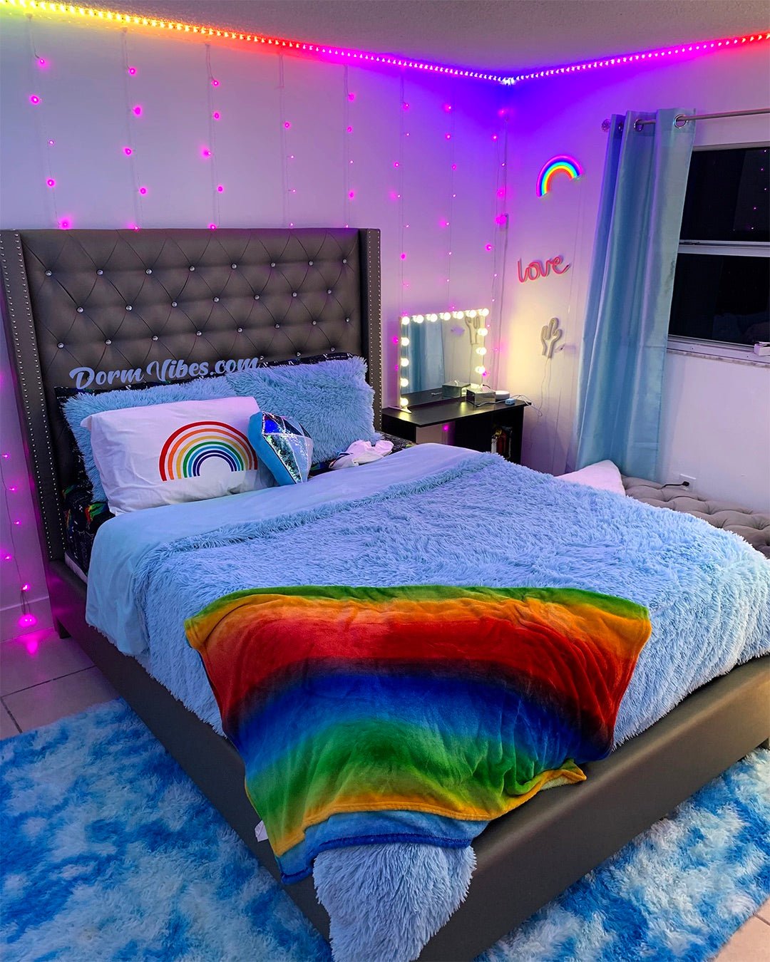 Neon Regenbogen Schild