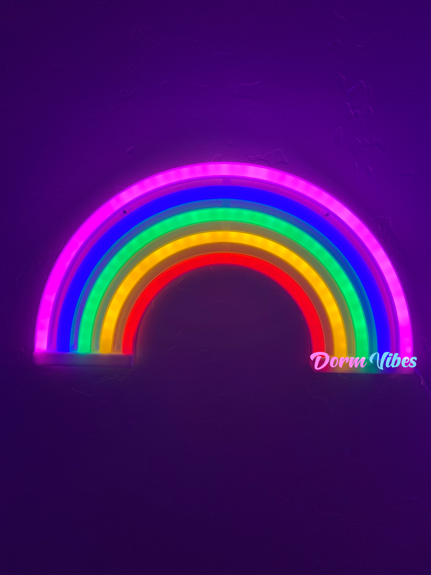 Neon Regenbogen Schild