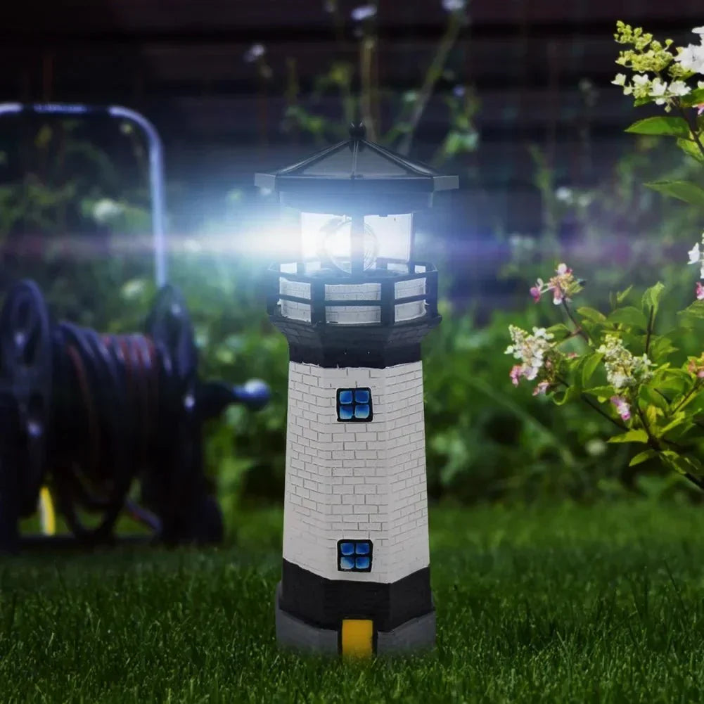 Frendorf | Beleuchten Sie Ihren Garten mit dem Oceanglow-Leuchtturm Solar-LED