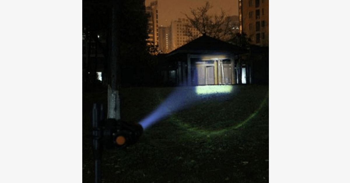 Frendorf | 2000LM Wasserdicht Super Hell Einstellbarer Fokus Taktische LED Taschenlampe