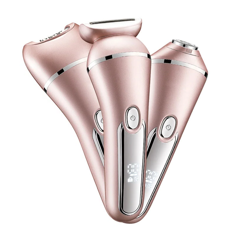 Frendorf | 3-in-1 Wasserdichter Elektrischer Rasierer für Frauen