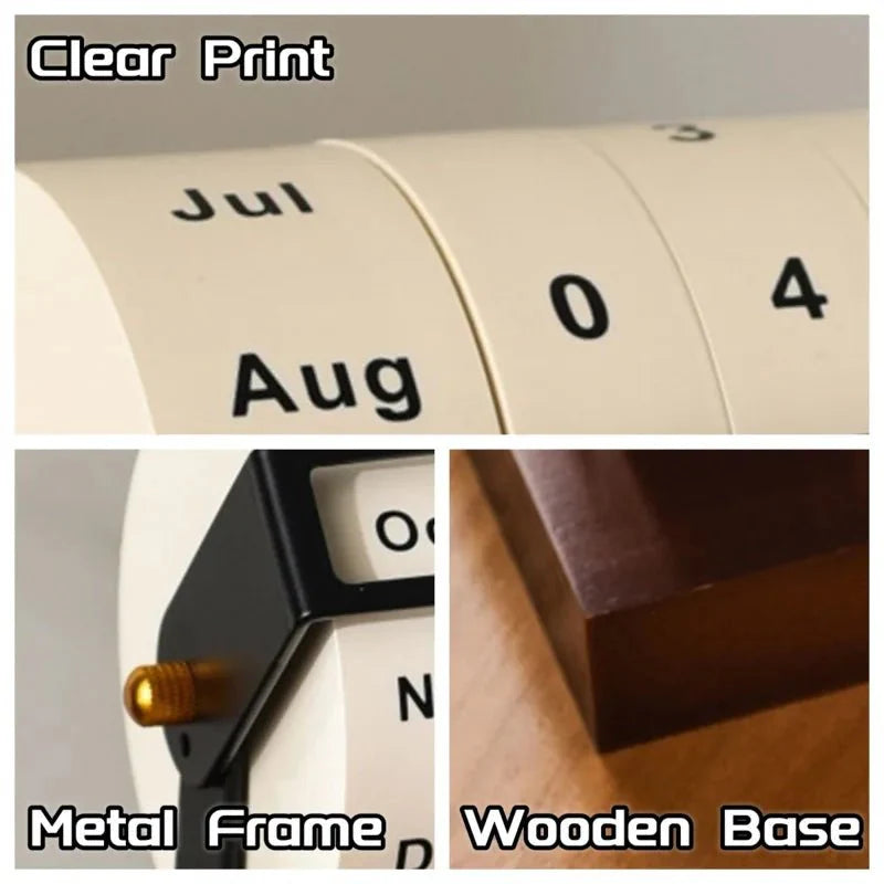 Immerwährender Rad Tischkalender