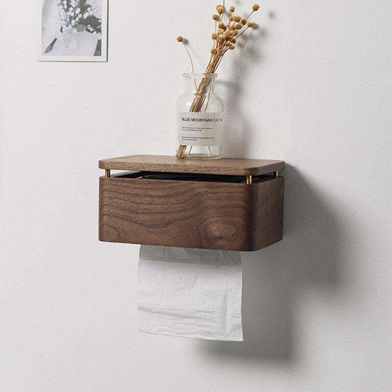 Holz Toilettenpapierhalter