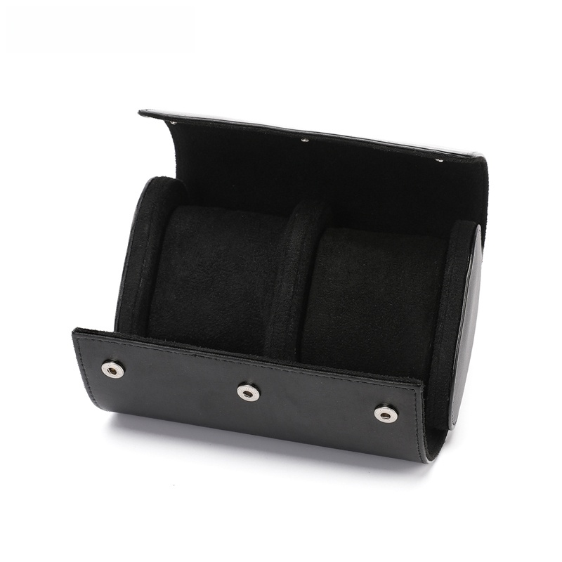 Frendorf | Vintage Leder 3-Slot Herren Uhrenbox für Reisen