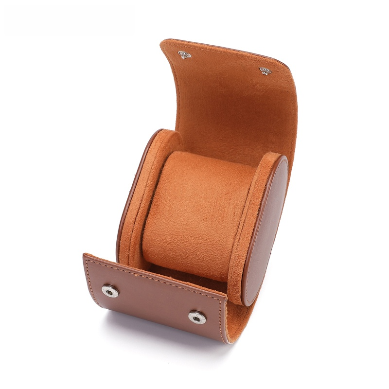 Frendorf | Vintage Leder 3-Slot Herren Uhrenbox für Reisen