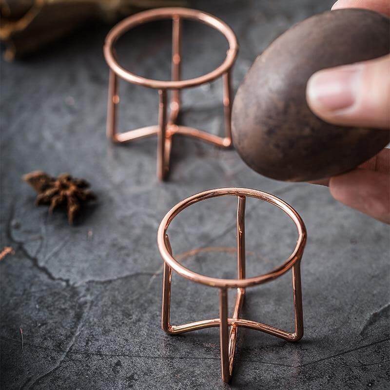 Frendorf | 3 Stück eleganter Metall-Eierhalter