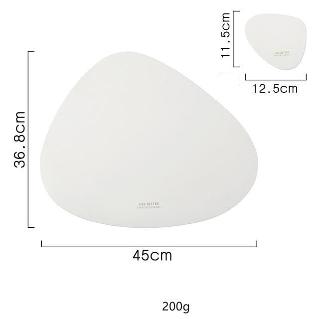 4 Farben Dreieck Platzset Set