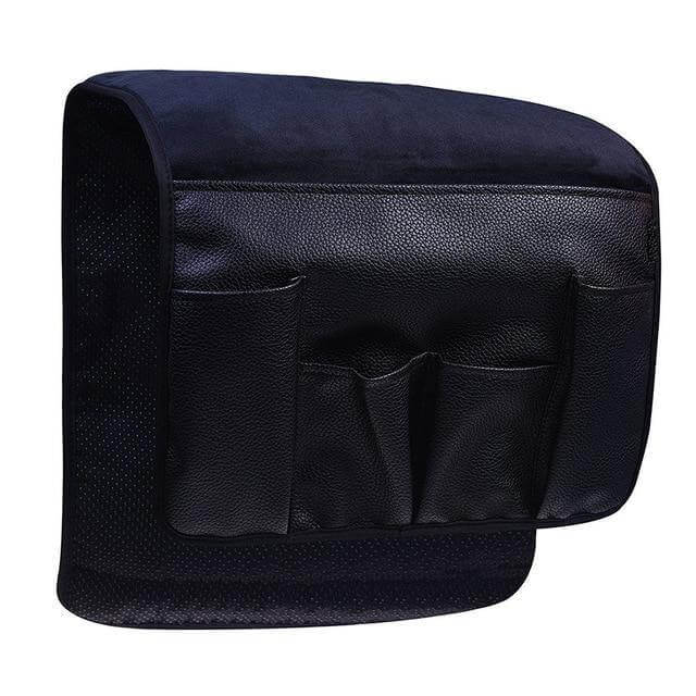 Rutschfester 5 Taschen Leder Armlehnen Stuhl Organizer