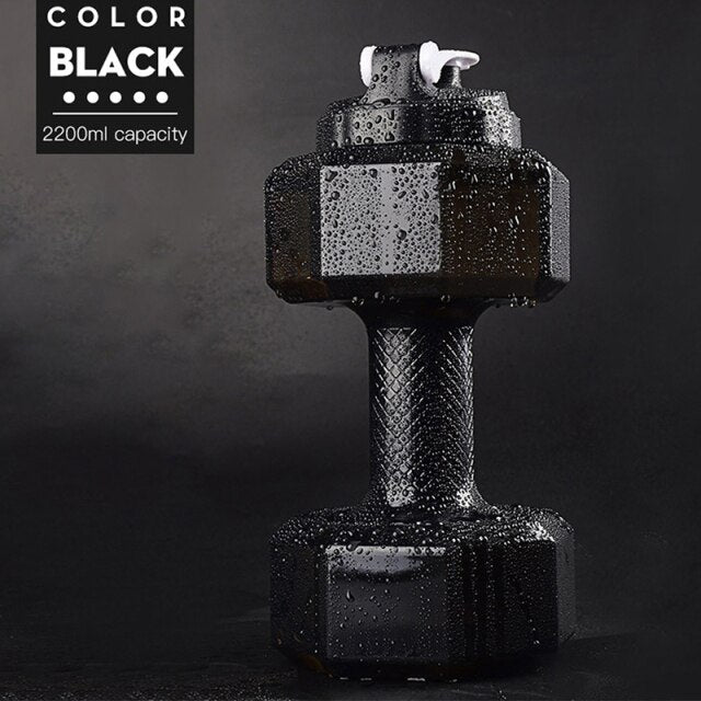 Frendorf | 2.2L Kreative Wasser Kurzhantel Flasche