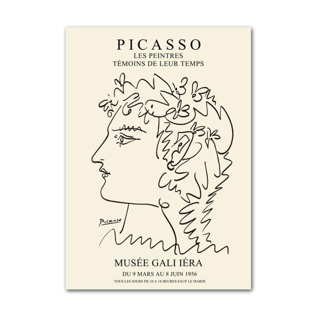 Henri Matisse Picasso Abstrakte Leinwand