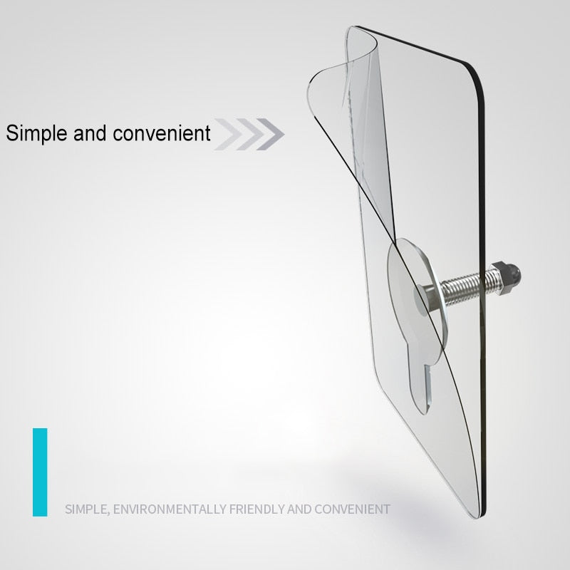 Frendorf | 10 Stück Schwerlast Punch-Free Transparente Klebehaken