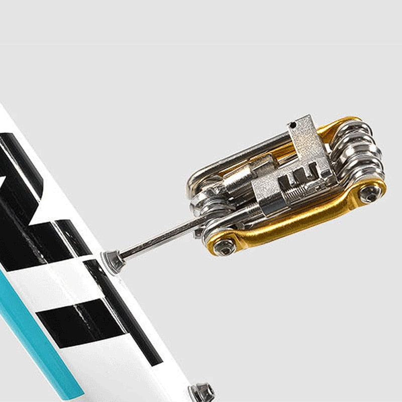 Frendorf | 15in1 Multifunktionales Taschenformat Fahrrad Reparatur Werkzeugset