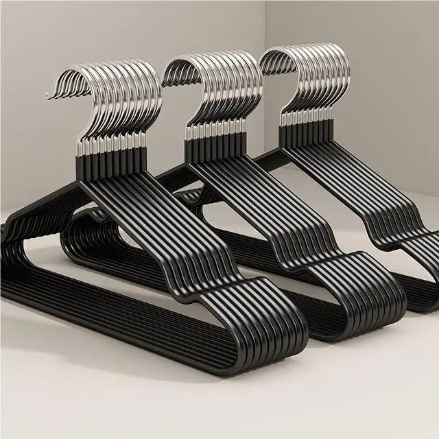 Frendorf | 10 Stück Edelstahl Kleiderbügel