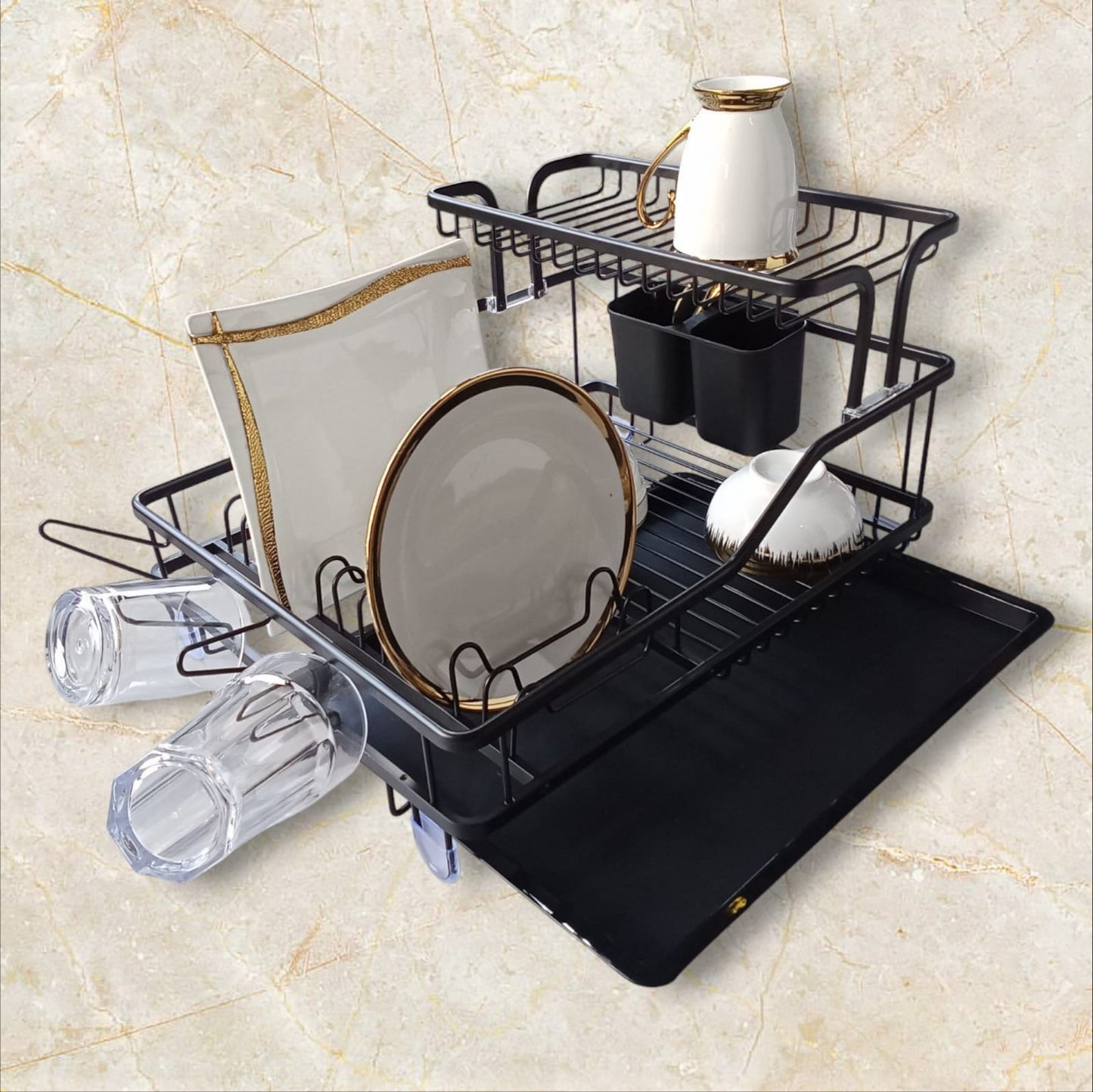 Frendorf | 2Tier Geschirrständer