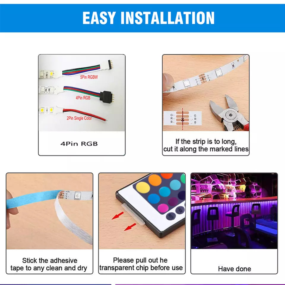 Frendorf | 16ft Farbwechselnde LED Lichtleiste