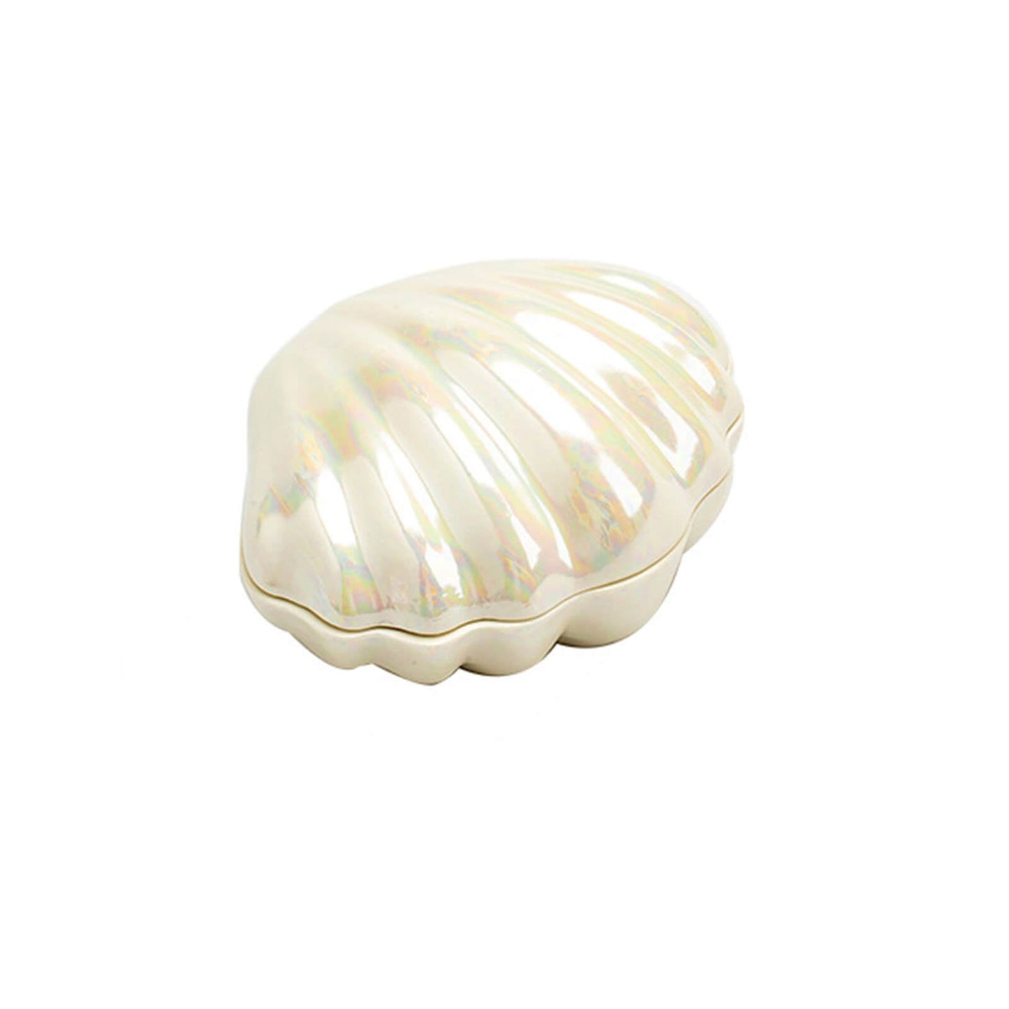 Clam Shell Keramik Schmuckaufbewahrung