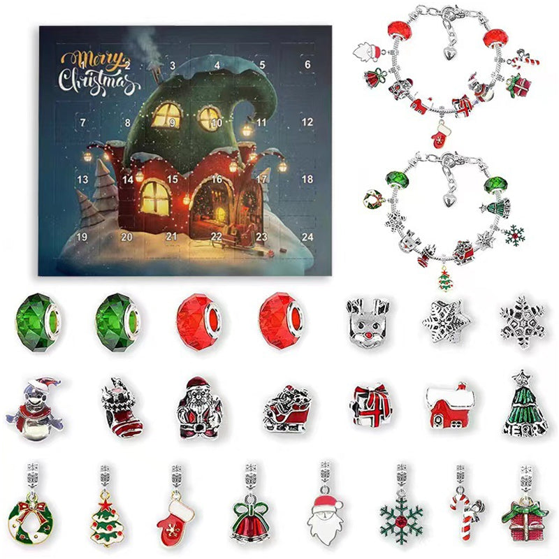 Frendorf | 24 Days Countdown Calendar DIY Christmas Advent Calendar Bracelets Set