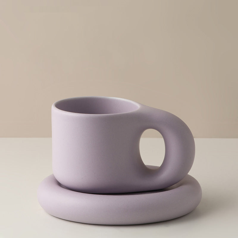 Nordic Minimalist Süße Dicke Tasse