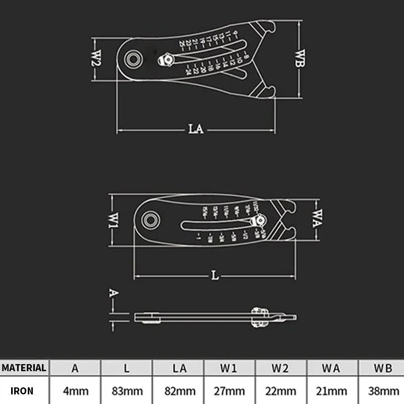 Frendorf | BoltKey – Kompaktes Werkzeug für Schnelle Gewindemessungen