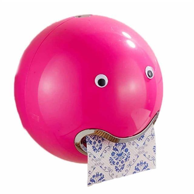 Frendorf | Ballförmiger süßer Emoji Papierhandtuchhalter Badezimmer Toilettenpapierbox Rollenhalter