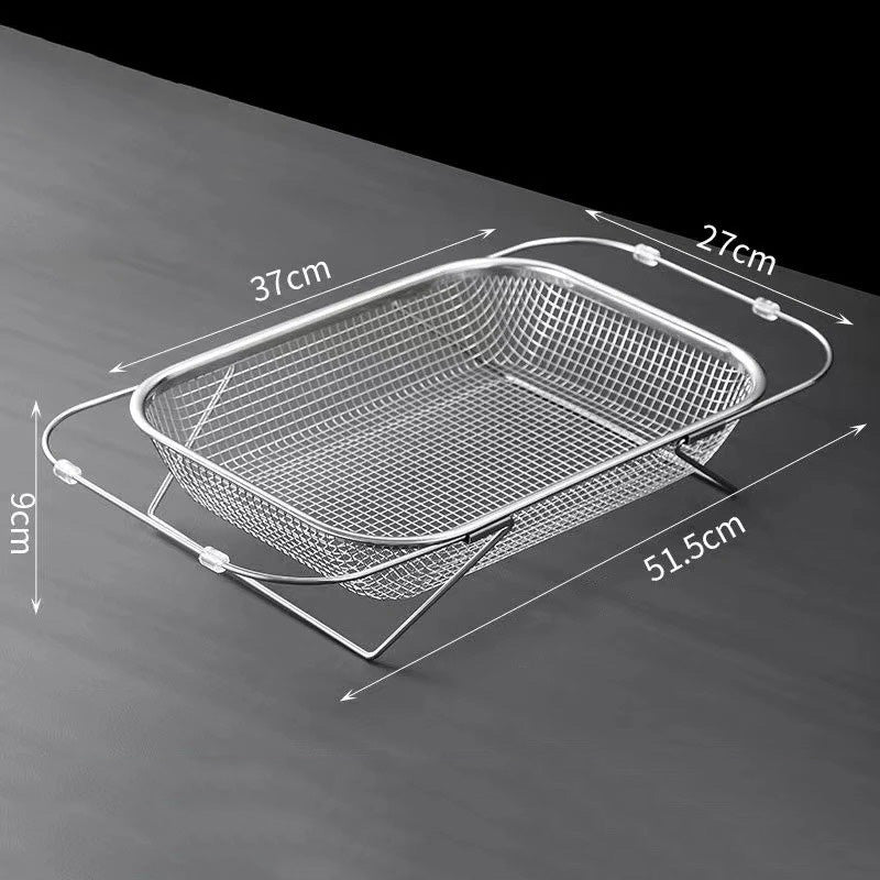 Erweiterbarer Spülbecken-Siebeinsatz | Vollmetall